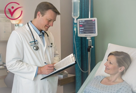 Врач лечит пациента